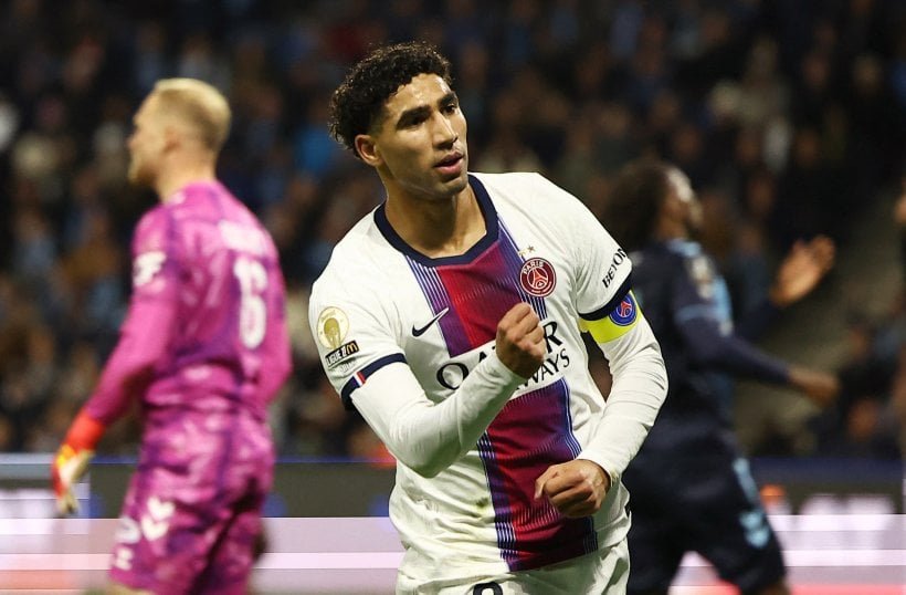 حكيمي يقود سان جيرمان لاكتساح لوهافر في الدوري الفرنسي