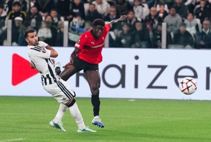 يوفنتوس يتعادل مع رين في مباراة مثيرة بالدوري الأوروبي